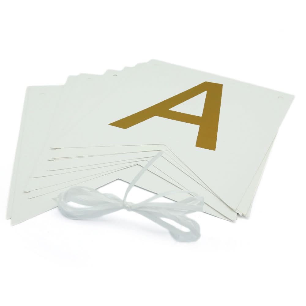 Happy Anniversary Bunting - White, Home & Lifestyle, Decoration, Chase Value, Chase Value