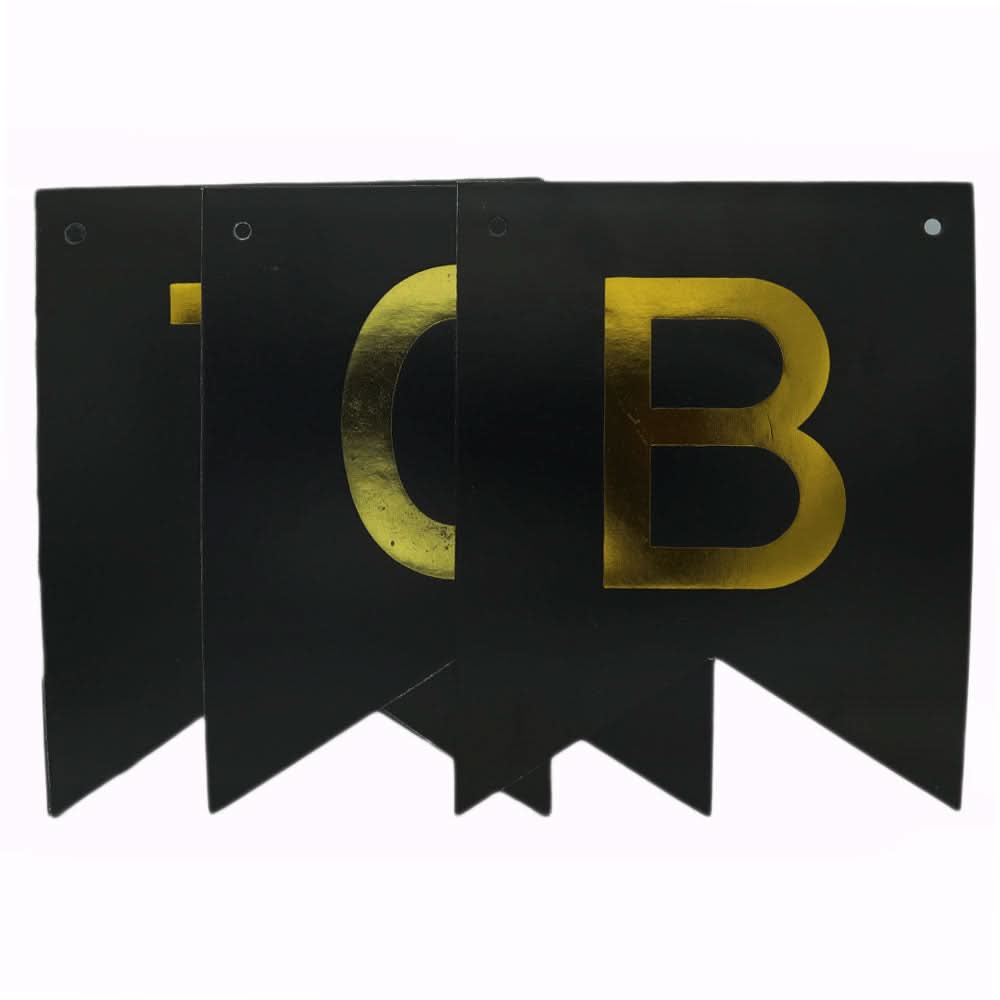 Bride To Be Bunting - Black, Home & Lifestyle, Decoration, Chase Value, Chase Value