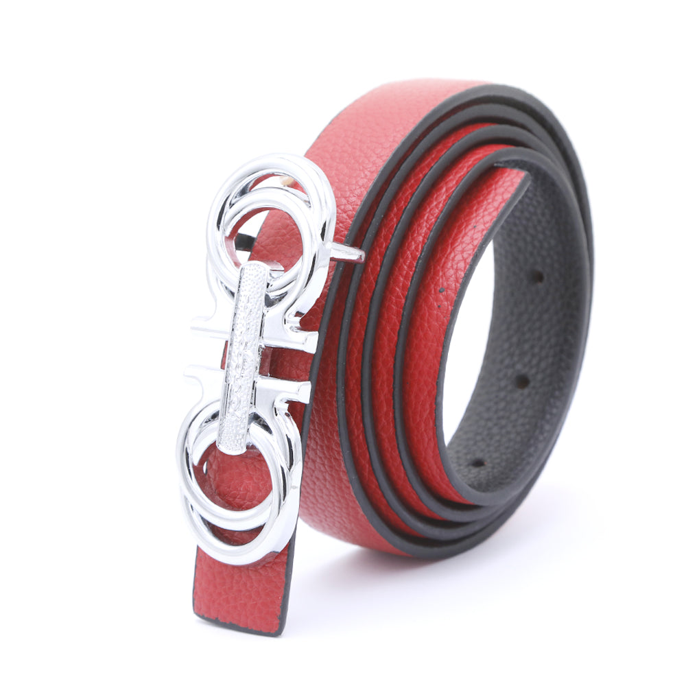 Women's Fancy 02 Side Belt - Hot Pink, Women, Belts, Chase Value, Chase Value