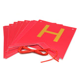 Happy Birthday Bunting - Red, Home & Lifestyle, Decoration, Chase Value, Chase Value