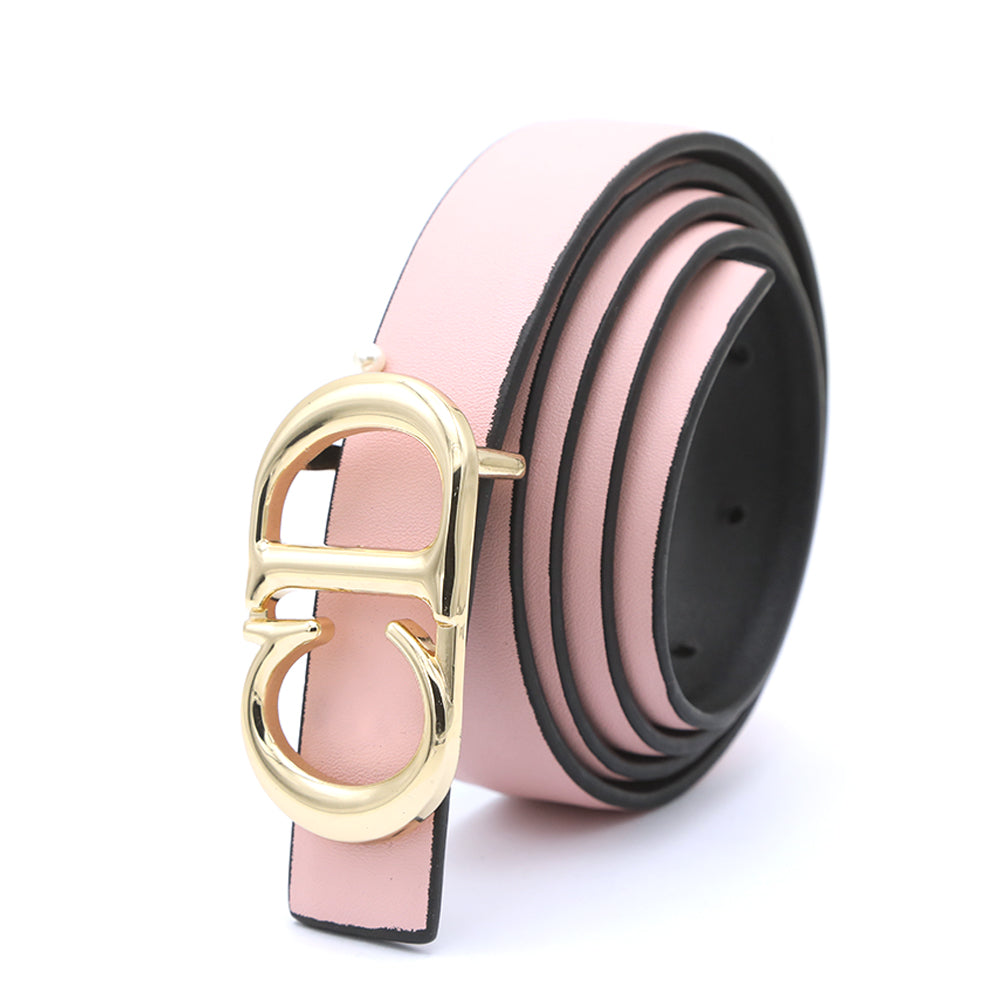 Women's Fancy 02 Side Belt - Pink, Women, Belts, Chase Value, Chase Value