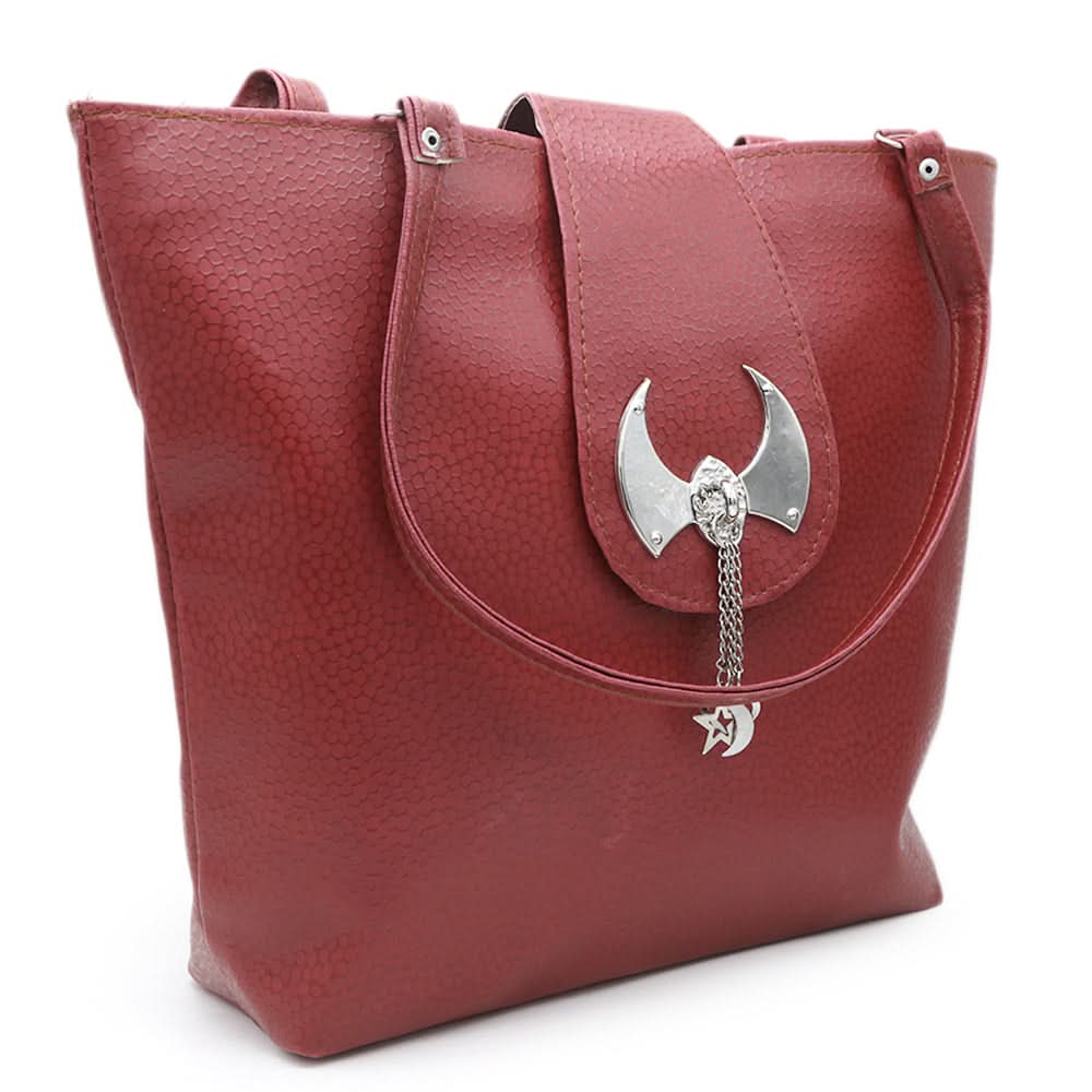 Women's Handbag - Maroon, Women, Bags, Chase Value, Chase Value