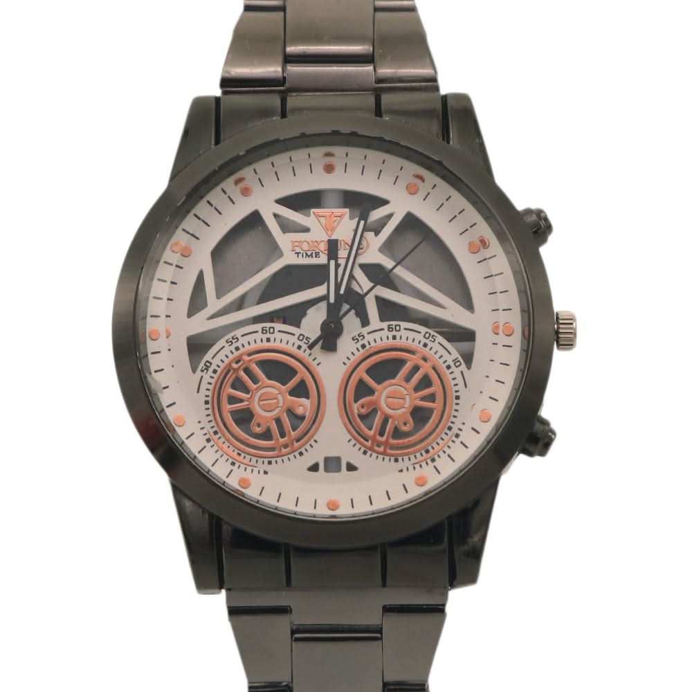 Men's Watch - Black-White, Men, Watches, Chase Value, Chase Value
