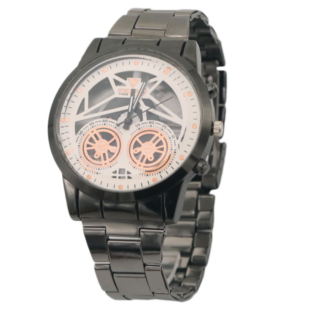 Men's Watch - Black-White, Men, Watches, Chase Value, Chase Value