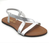 Women's Fancy Sandals R-206 - Silver, Women, Sandals, Chase Value, Chase Value