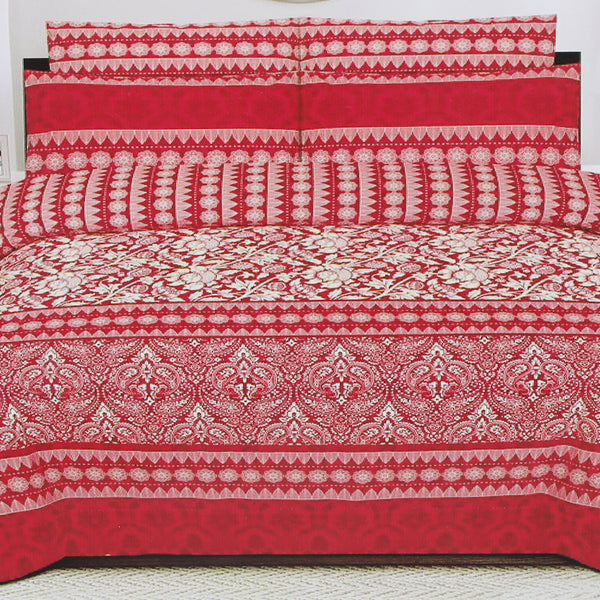 Printed Cotton Double Bed Sheet - A16, Home & Lifestyle, Double Bed Sheet, Chase Value, Chase Value