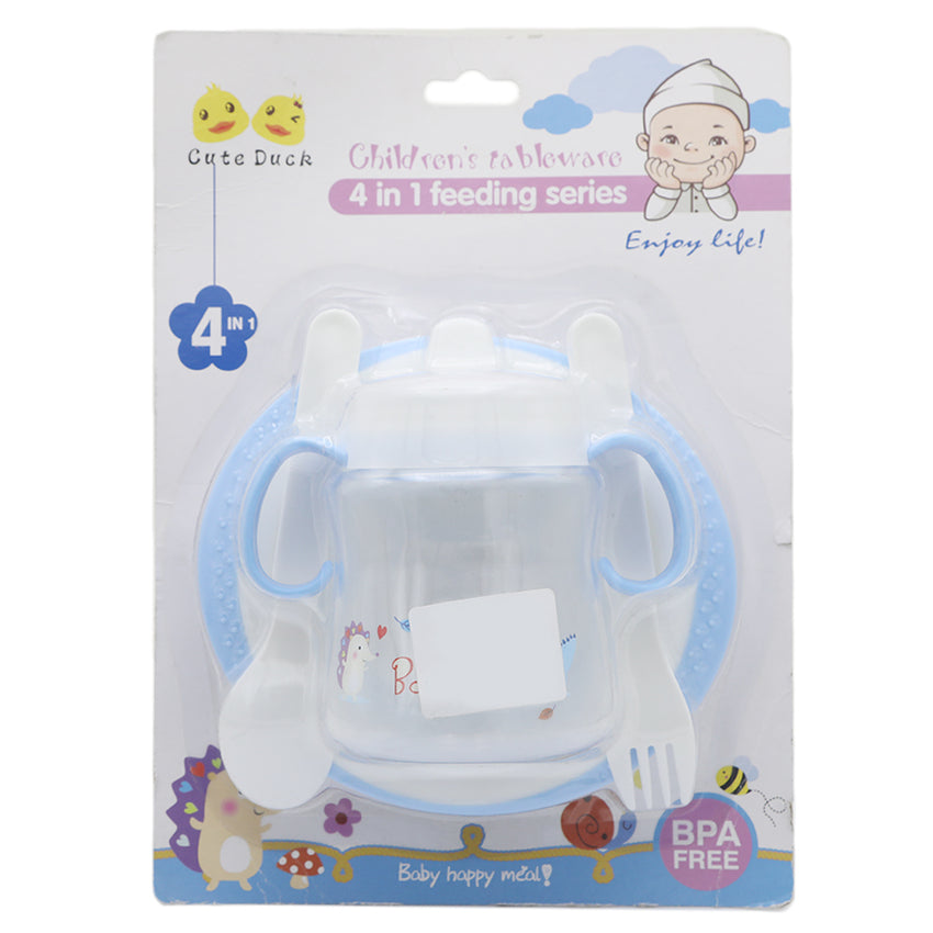 Baby 4 In 1 ACE - Blue, Kids, Feeding Supplies, Chase Value, Chase Value