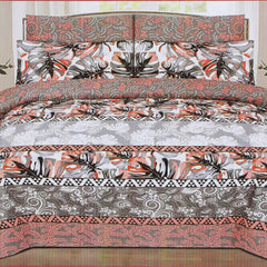 Printed Cotton Double Bed Sheet - A7, Home & Lifestyle, Double Bed Sheet, Chase Value, Chase Value