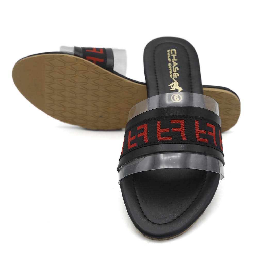 Women's Fancy Slippers 705 - Black, Women, Slippers, Chase Value, Chase Value