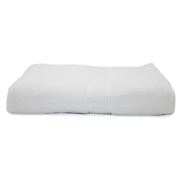 Terry Fancy Face Towel - White, Face Towels, Chase Value, Chase Value