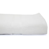 Terry Fancy Face Towel - White, Face Towels, Chase Value, Chase Value