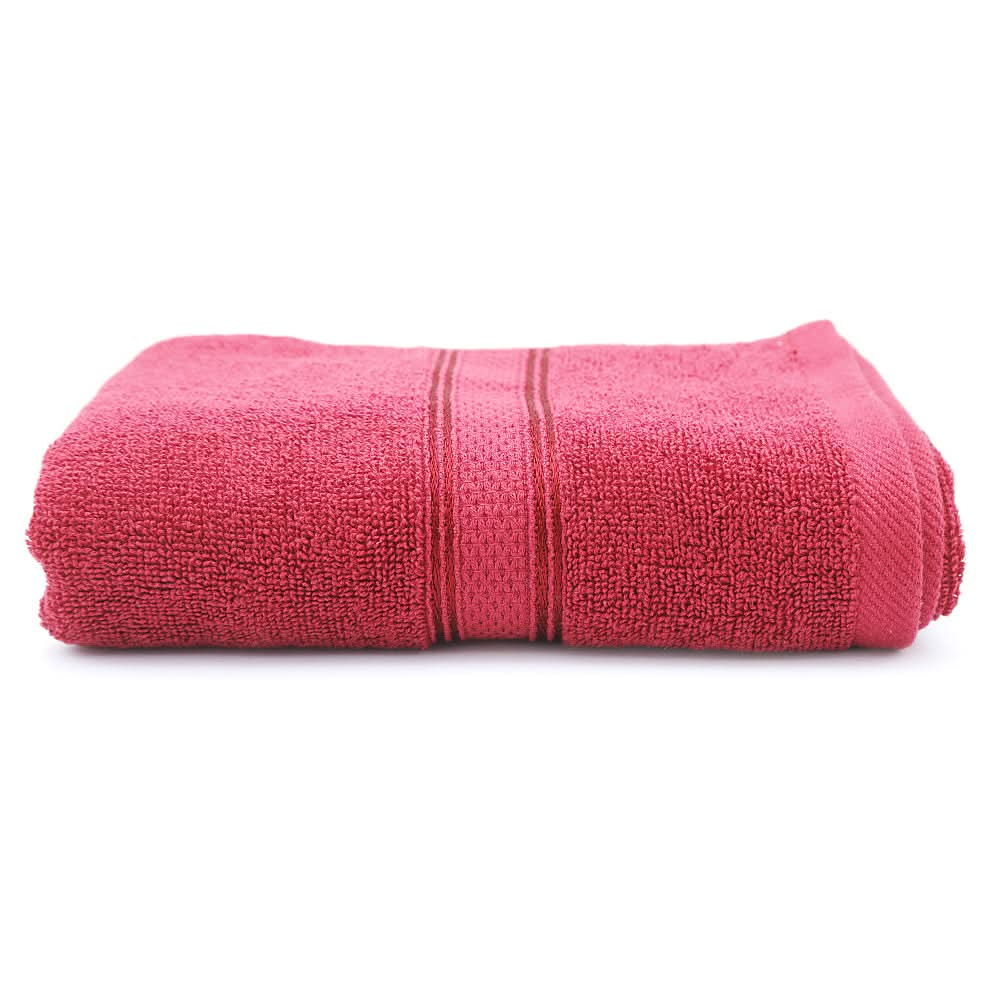 Bath Towel - Red, Home & Lifestyle, Bath Towels, Chase Value, Chase Value