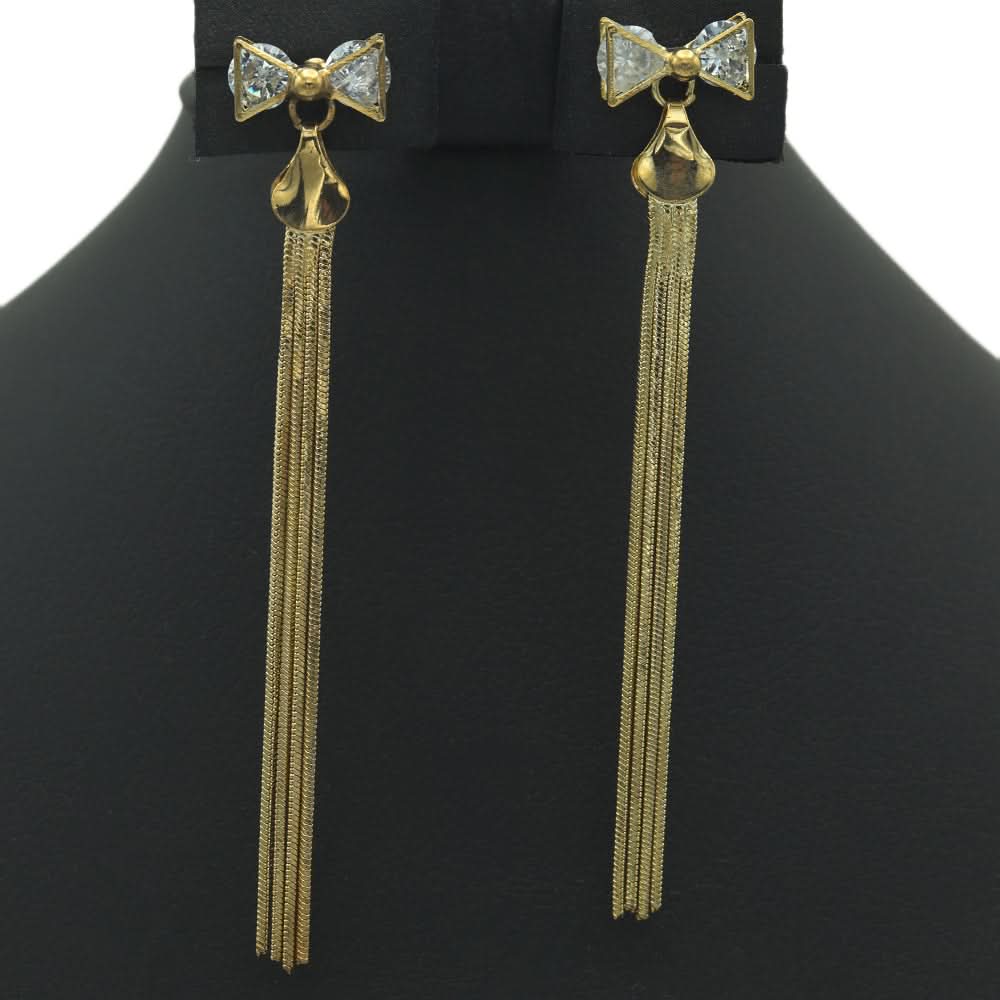 Women Earring - Golden - E, Women, Earrings & Tops, Chase Value, Chase Value