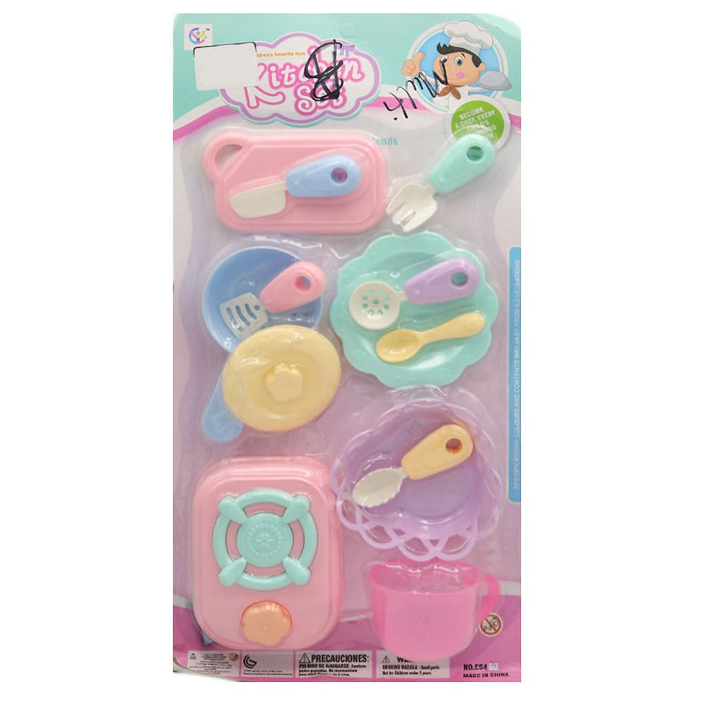 Kitchen Set Card Packing - Multi, Kids, Cosmetic and Kitchen Sets, Chase Value, Chase Value