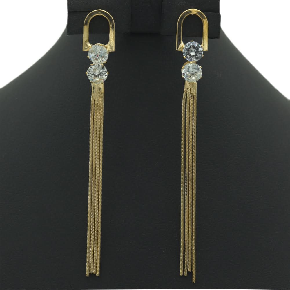 Women Earring - Golden - C, Women, Earrings & Tops, Chase Value, Chase Value