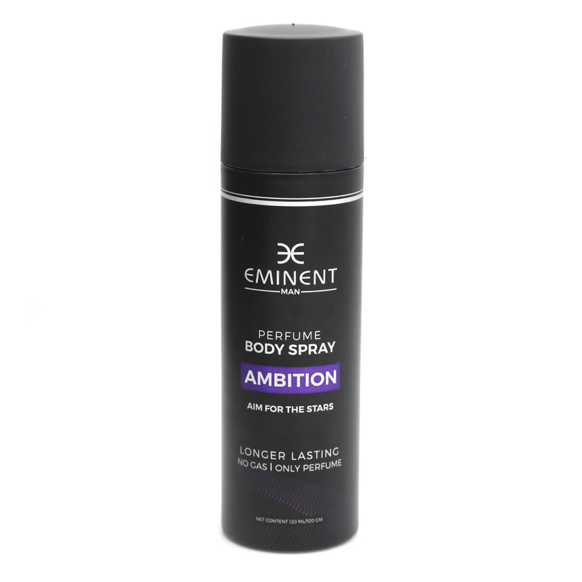 Eminent Gas Free Perfume Body Spray For Men 120ml - Ambition, Beauty & Personal Care, Men Body Spray And Mist, Eminent, Chase Value