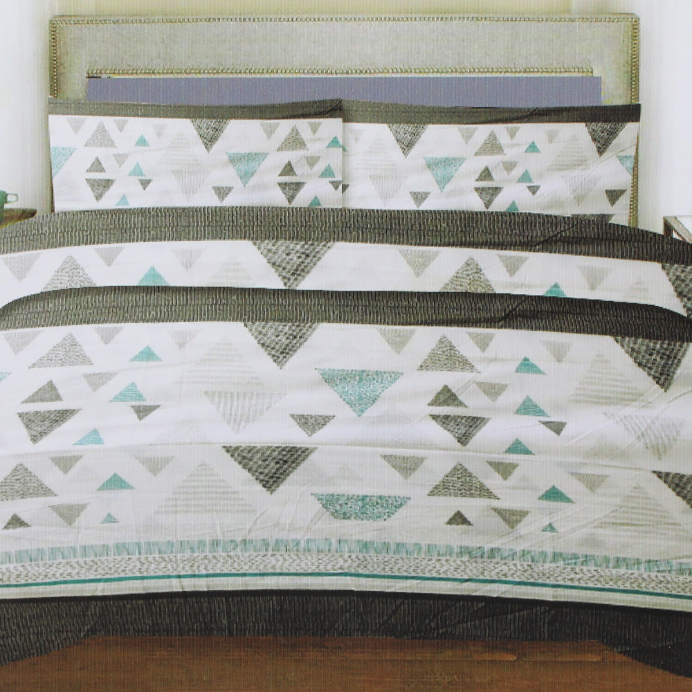 Printed King Bed Sheet - G, Home & Lifestyle, Double Bed Sheet, Chase Value, Chase Value