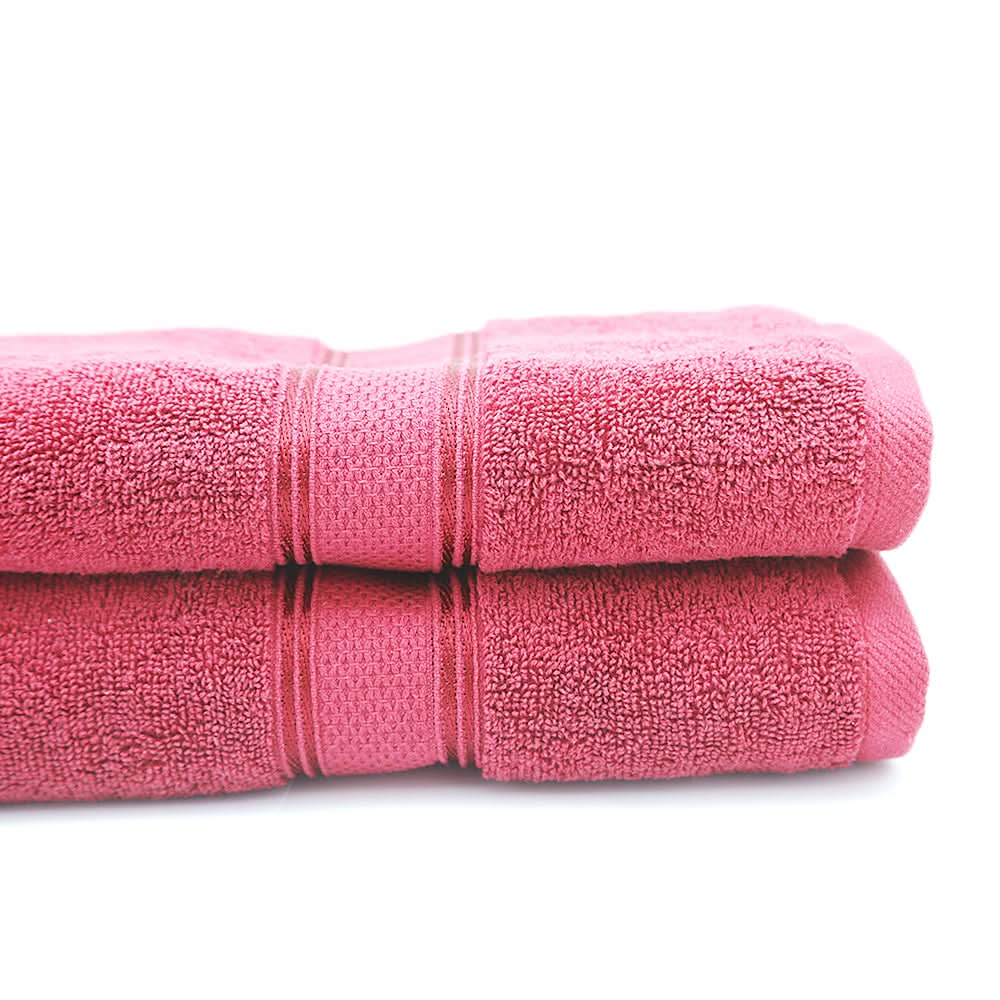 Bath Towel - Red, Home & Lifestyle, Bath Towels, Chase Value, Chase Value
