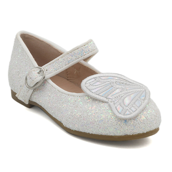 Girls Fancy Pumps 201 - White, Kids, Pump, Chase Value, Chase Value