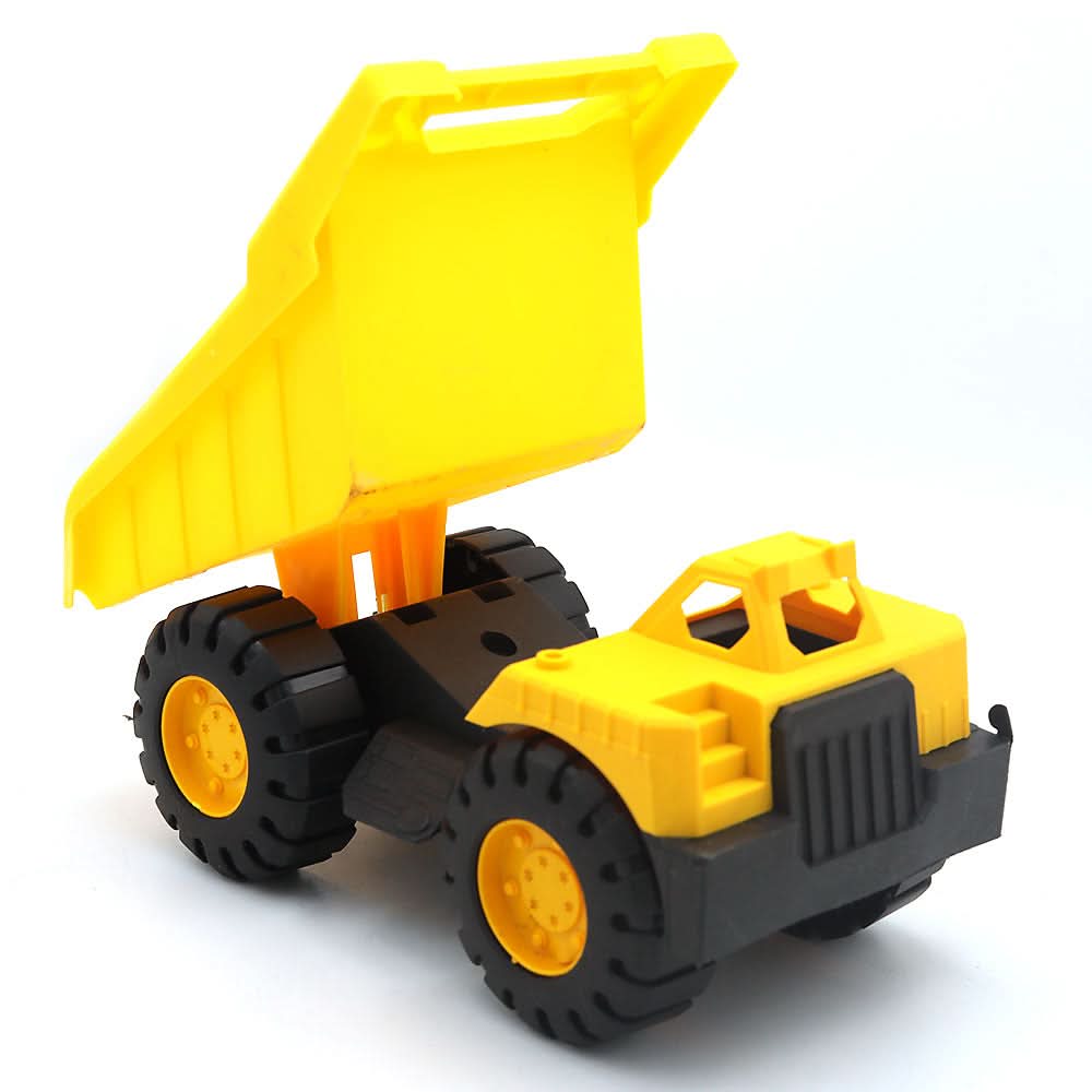 Construction Friction Trucks - Yellow, Kids, Non-Remote Control, Chase Value, Chase Value