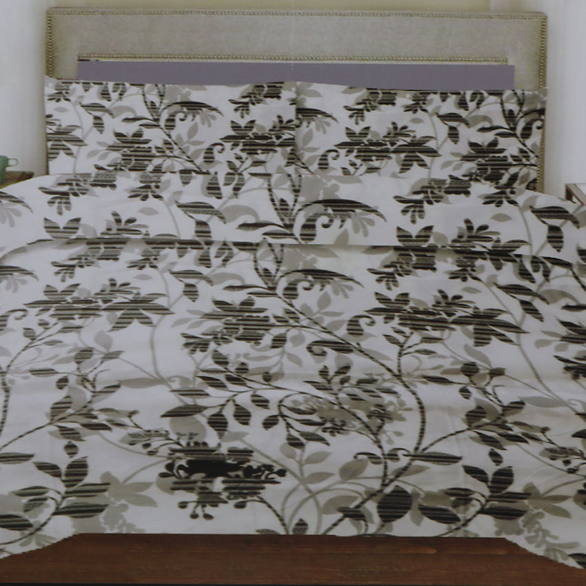 Printed King Bed Sheet - F, Home & Lifestyle, Double Bed Sheet, Chase Value, Chase Value
