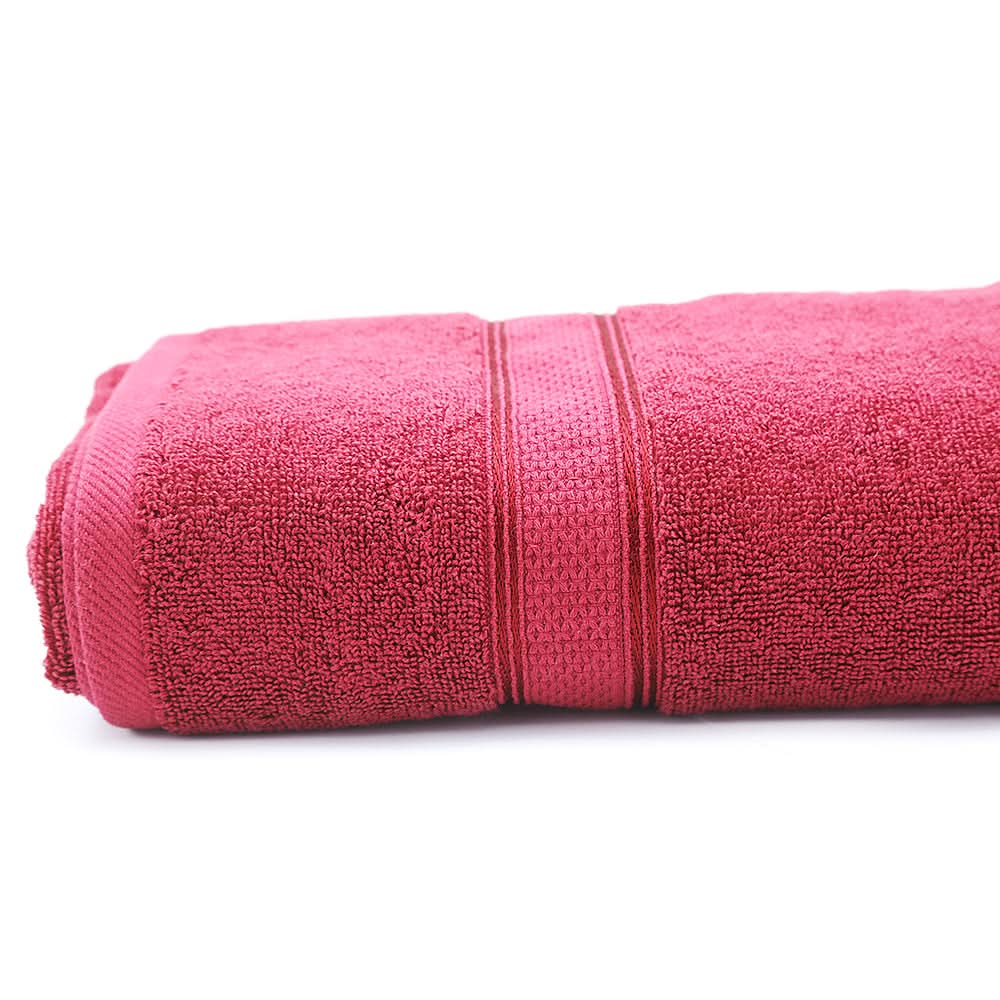 Bath Towel - Red, Home & Lifestyle, Bath Towels, Chase Value, Chase Value