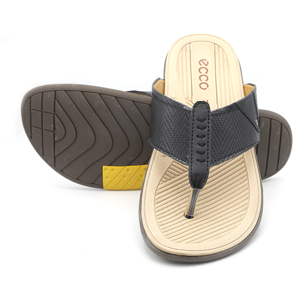 Men's Slippers 201 - Black, Men, Slippers, Chase Value, Chase Value