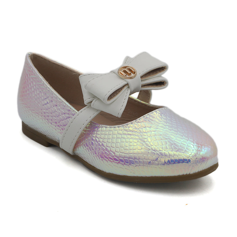 Girls Pumps 206 - Silver, Kids, Pump, Chase Value, Chase Value