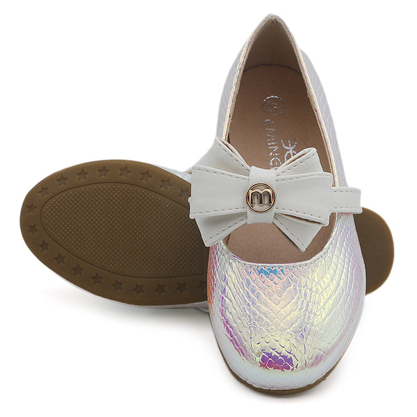 Girls Pumps 206 - Silver, Kids, Pump, Chase Value, Chase Value