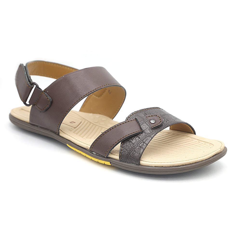 Men's Sandal 206 - Brown, Men, Sandals, Chase Value, Chase Value