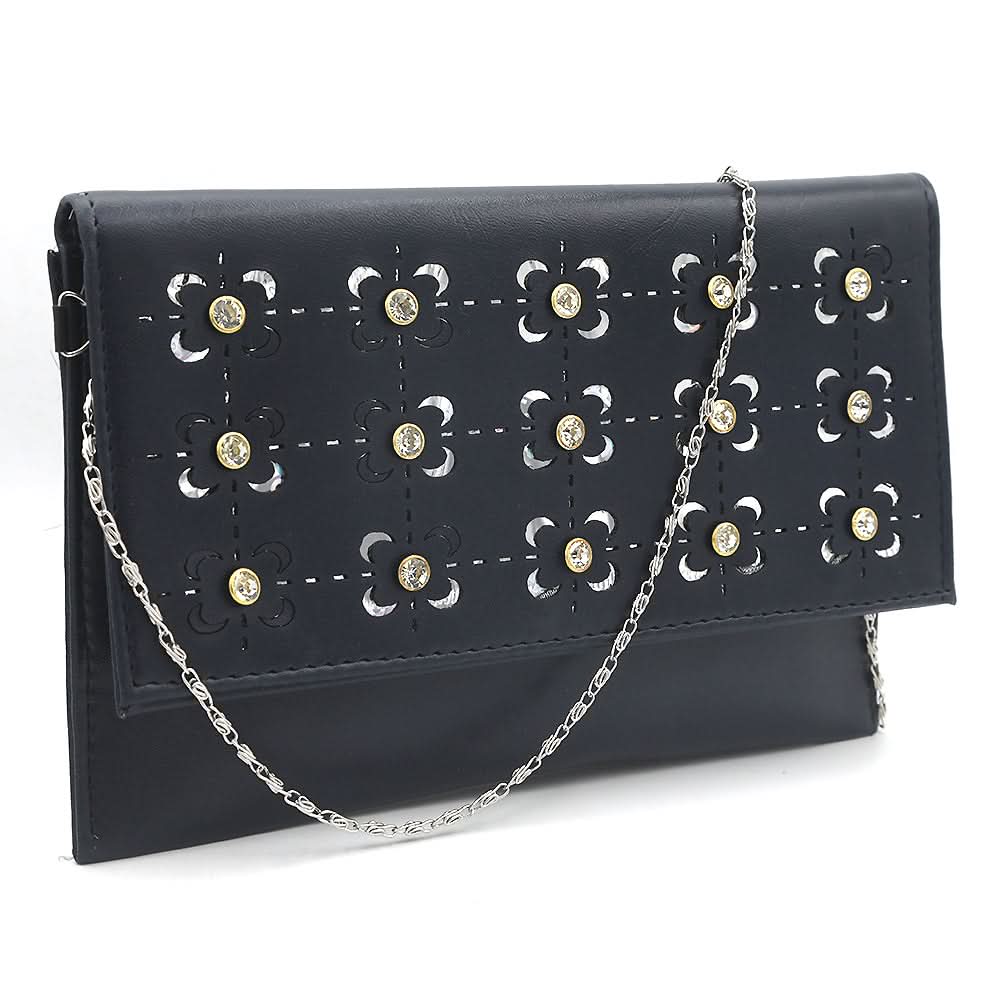 Women's Clutch (Kam-335) - Navy-Blue, Women, Clutches, Chase Value, Chase Value