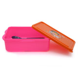 Recta Lunch Box JZ-970 - Orange, Kids, Tiffin Boxes And Bottles, Chase Value, Chase Value