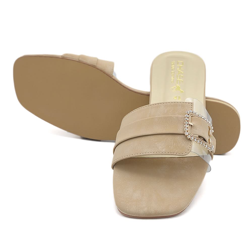 Women's Fancy Slippers M-1084 - Fawn, Women, Slippers, Chase Value, Chase Value