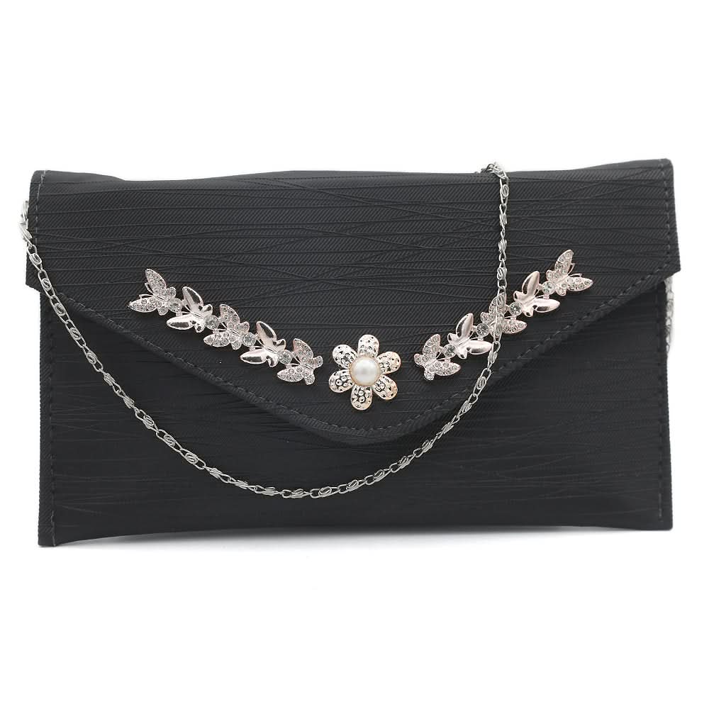 Women's Clutch (Kam-2054) - Black, Women, Clutches, Chase Value, Chase Value