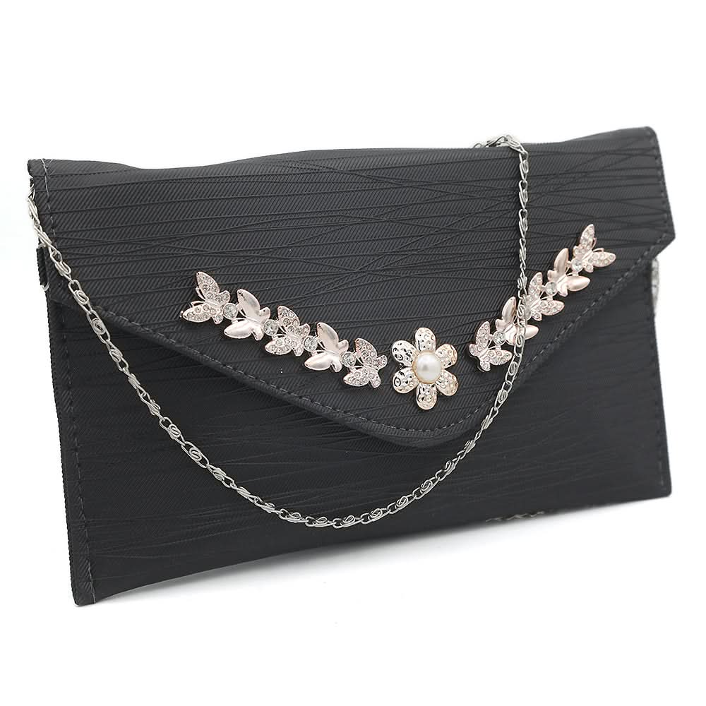 Women's Clutch (Kam-2054) - Black, Women, Clutches, Chase Value, Chase Value