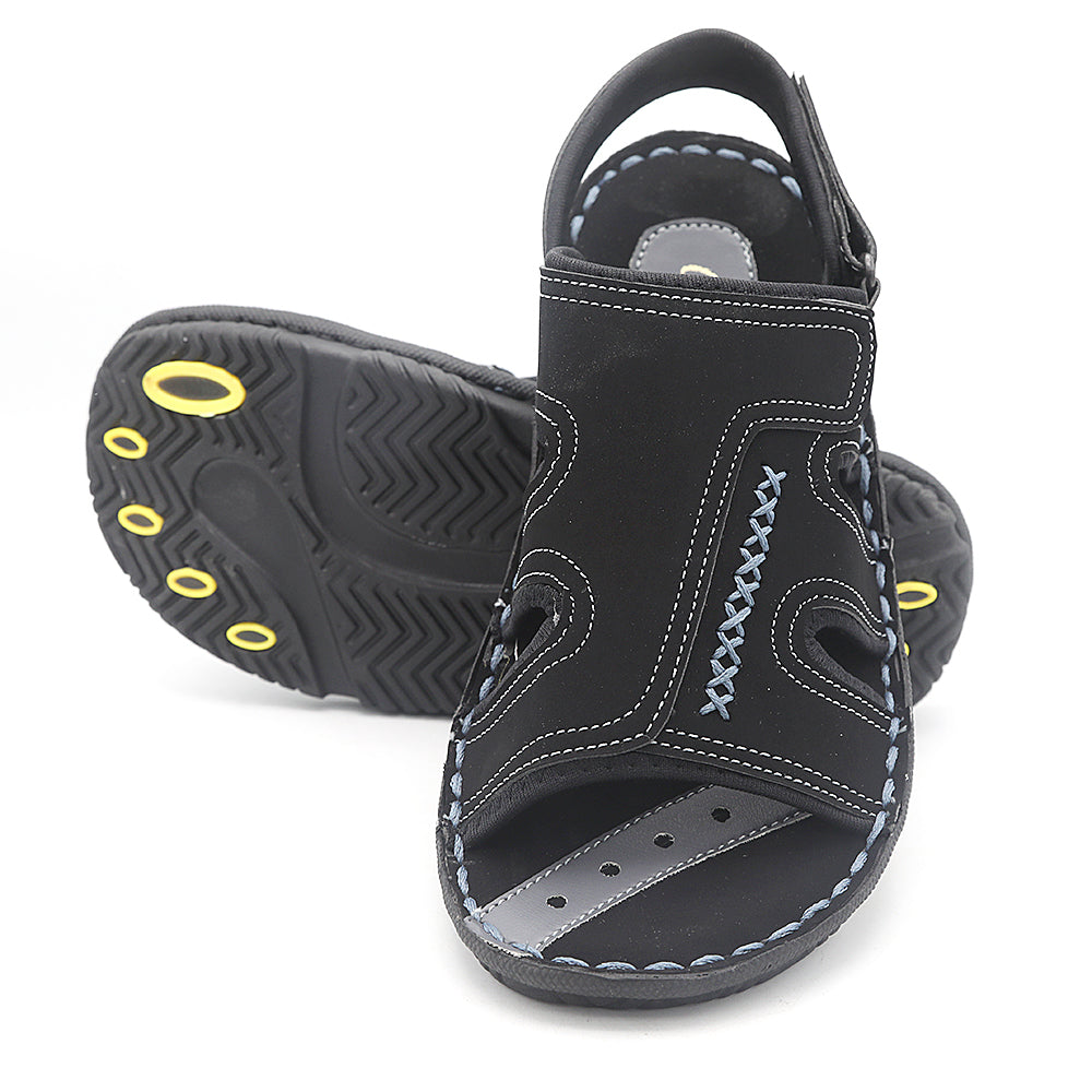 Men's Sandal 213 - Black, Men, Sandals, Chase Value, Chase Value
