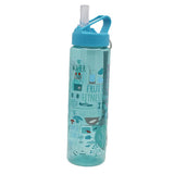Travel Water Bottle 600 ml - Cyan, Home & Lifestyle, Glassware & Drinkware, Chase Value, Chase Value