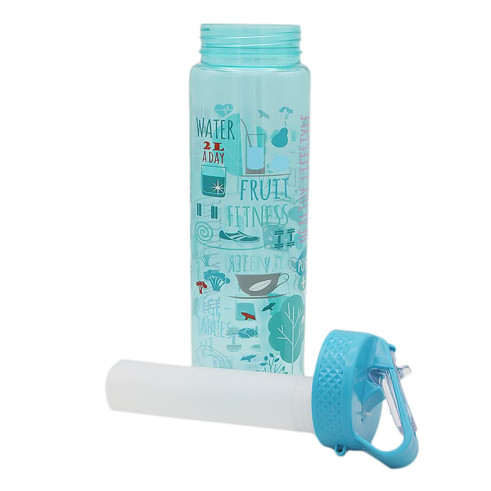 Travel Water Bottle 600 ml - Cyan, Home & Lifestyle, Glassware & Drinkware, Chase Value, Chase Value