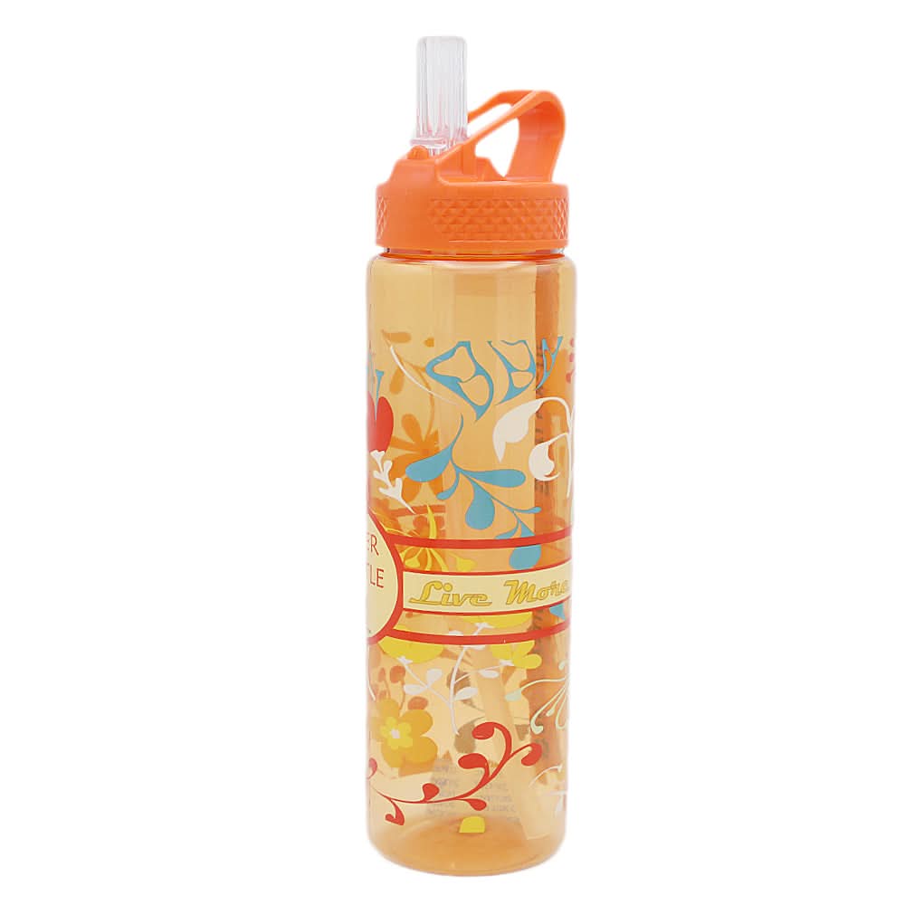Travel Water Bottle 600 ml - Orange, Home & Lifestyle, Glassware & Drinkware, Chase Value, Chase Value