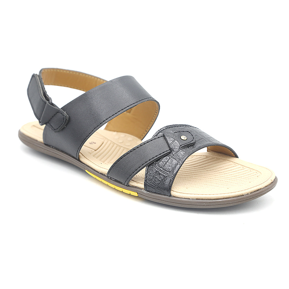 Men's Sandal 206 - Black, Men, Sandals, Chase Value, Chase Value