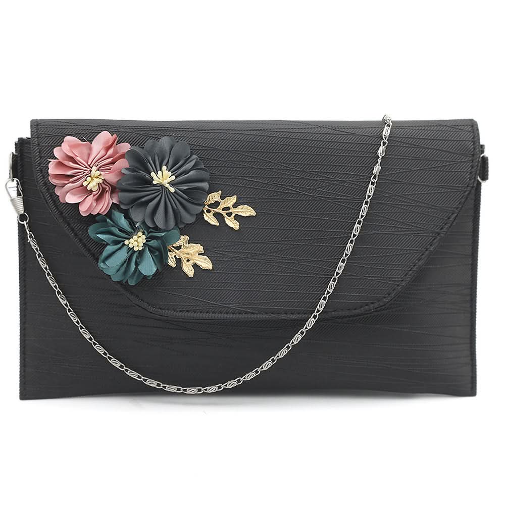 Women's Clutch Kam-252 - Black, Women, Clutches, Chase Value, Chase Value