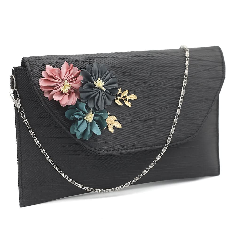 Women's Clutch Kam-252 - Black, Women, Clutches, Chase Value, Chase Value