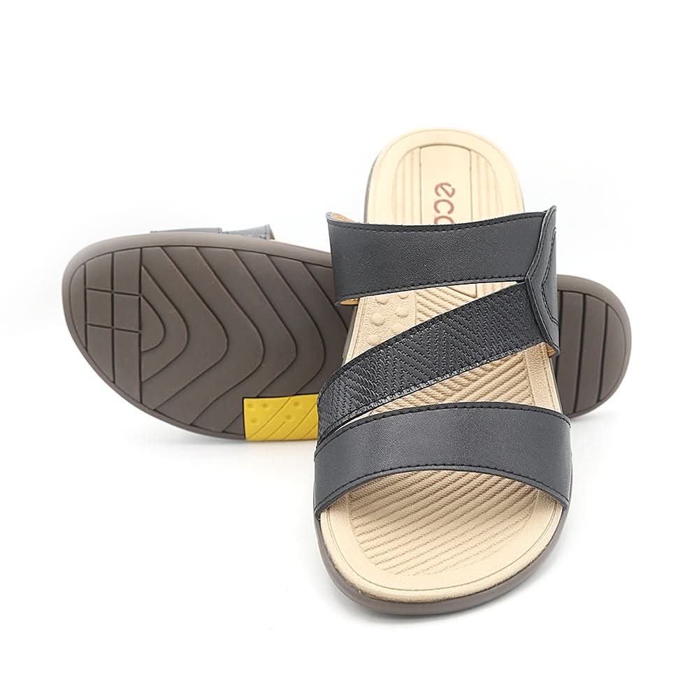 Men's Slippers 205 - Black, Men, Slippers, Chase Value, Chase Value