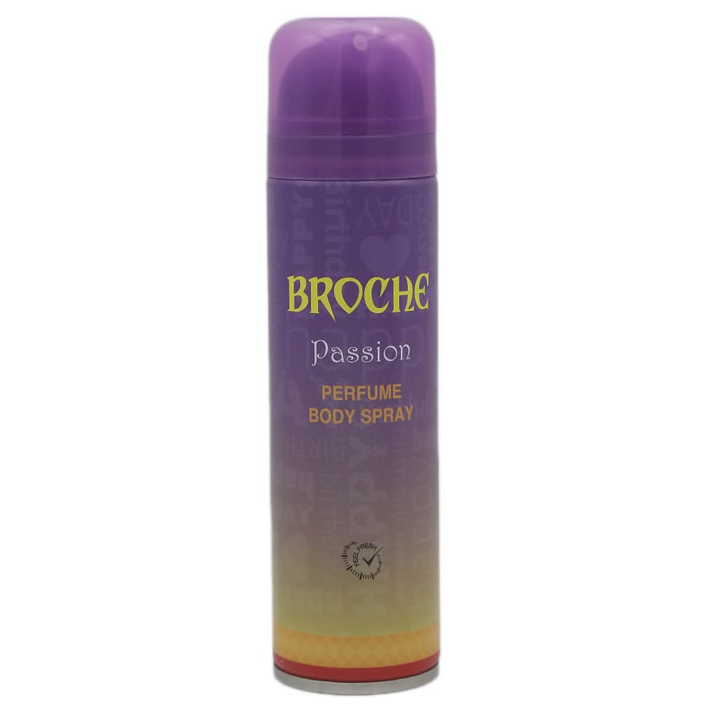 Broche Passion Perfume Body Spray, Beauty & Personal Care, Men Body Spray And Mist, Broche, Chase Value