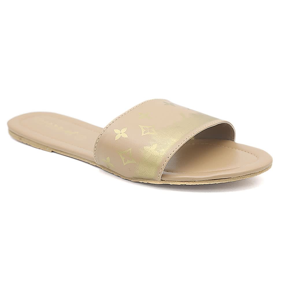 Women's Fancy Slippers 706 - Golden, Women, Slippers, Chase Value, Chase Value