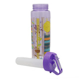 Travel Water Bottle 600 ml - Purple, Home & Lifestyle, Glassware & Drinkware, Chase Value, Chase Value