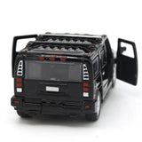 Pull back Metal Car with Open Door - Black, Kids, Non-Remote Control, Chase Value, Chase Value