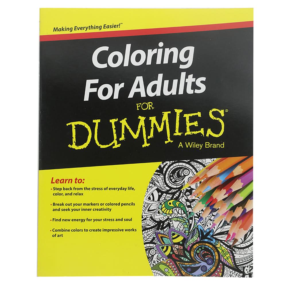 Colouring Coloring For Adults For Dummies, Kids, Kids Colouring Books, 3 to 6 Years, Chase Value