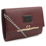 Women's Fancy Clutch K-2033 - Maroon, Women, Clutches, Chase Value, Chase Value