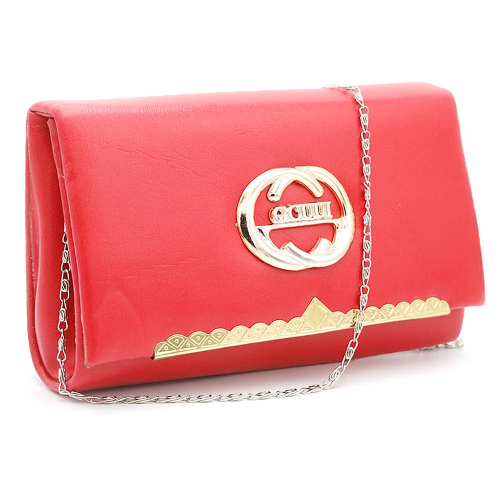 Women's Clutch - Red, Women, Clutches, Chase Value, Chase Value
